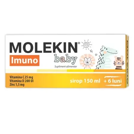 Molekin Imuno Baby Sirup 1-3 Jahre, 150 ml, Zdrovit