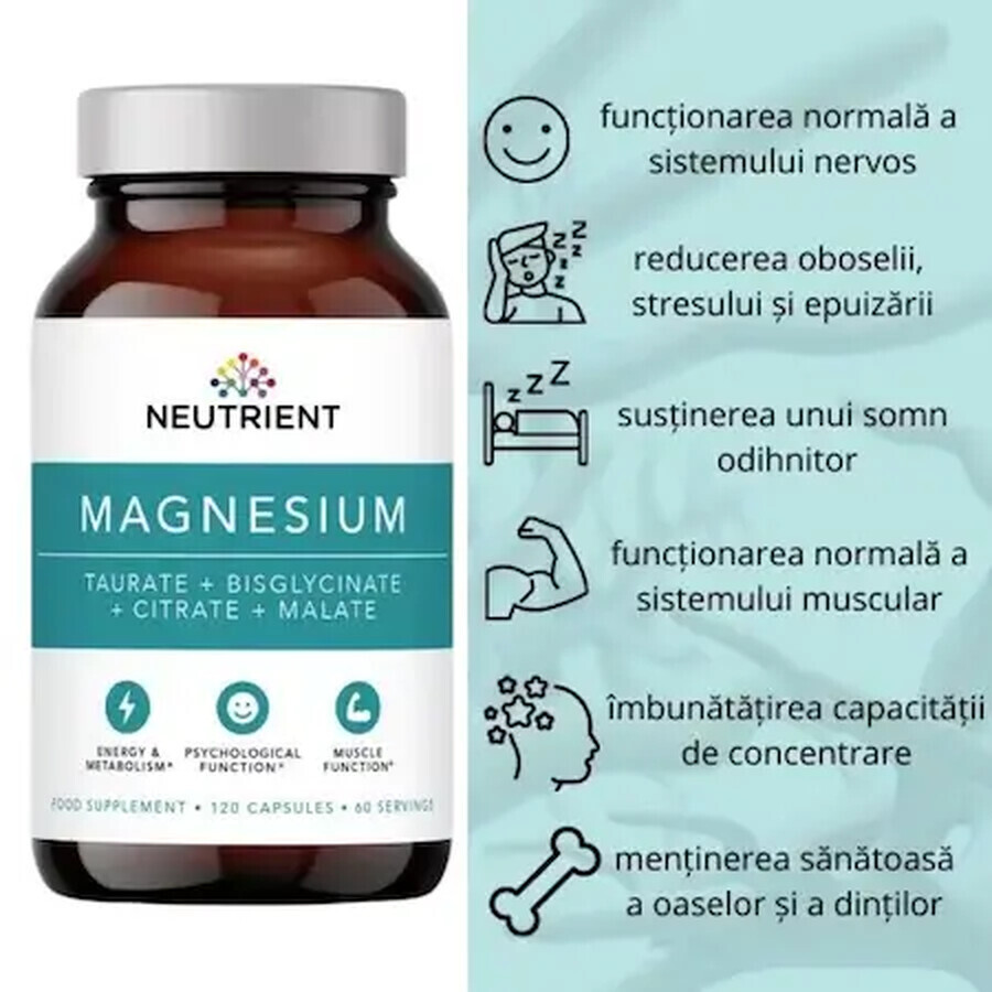 Magnesium x 120 Kapseln, Neutrient