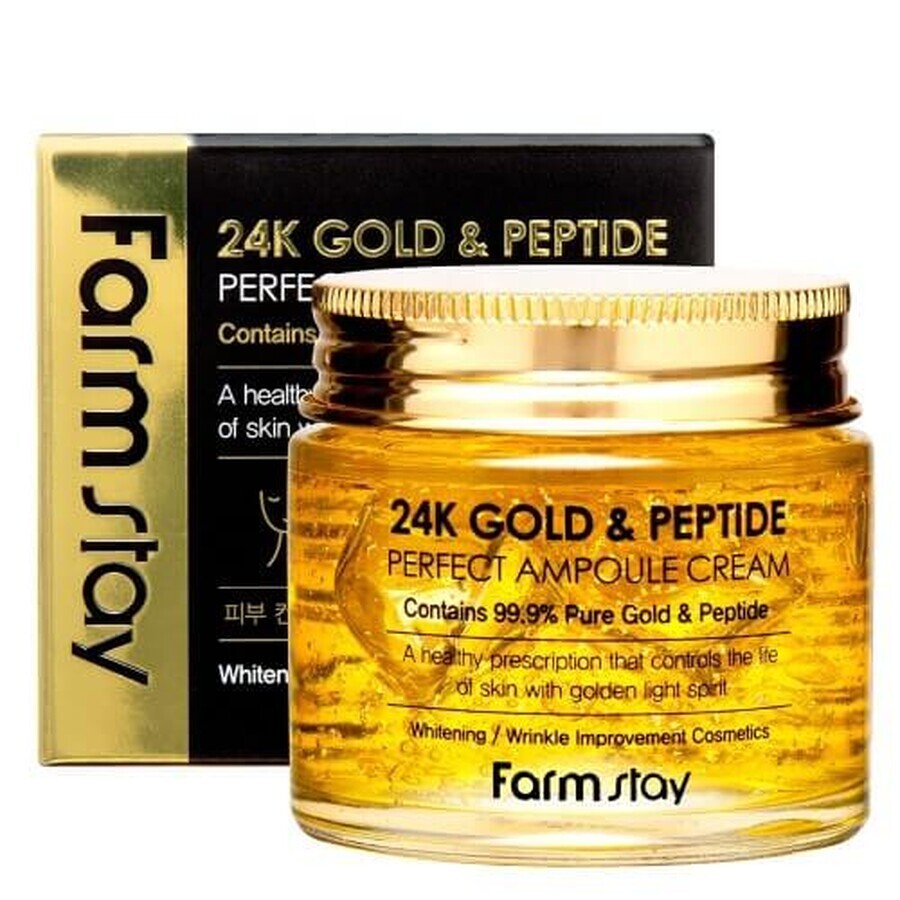 24K Gold & Peptide Perfect Ampoule Cream 80ml