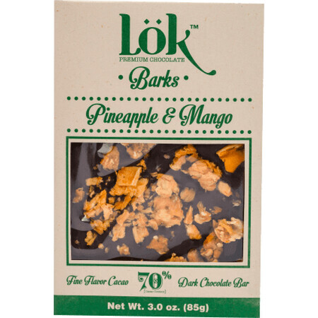 Lök Ciocolată cu ananas și mango, 85 g