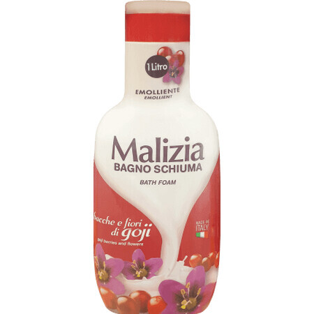 Malizia Sprankelend badschuim met gojibessen, 1 l