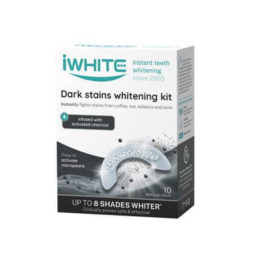 Kit pentru albirea dintilor si eliminarea petelor, iWhite