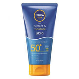 Lotiune cu SPF50+ Protect & Moisture Ultra, 150 ml, Nivea Sun