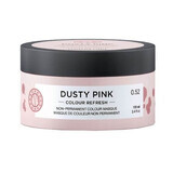 Masca coloranta de par Colour Refresh Dusty Pink, 100 ml, Maria Nila