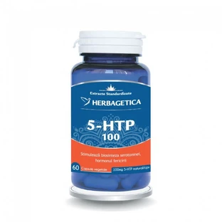 5 HTP 100 Zen Forte, 120 capsules, Herbagetica