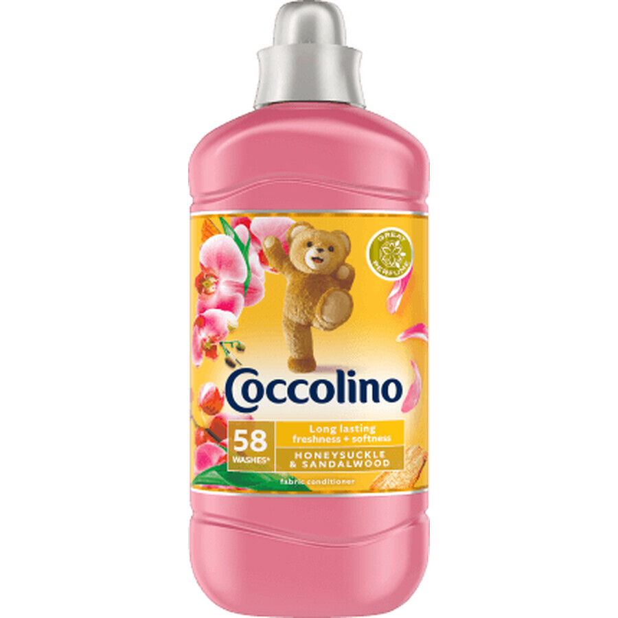 Coccolino Balsam de rufe Honeysuckle & Sandalwood, 145 l