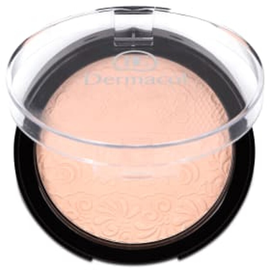 Dermacol Pudră compactă cu relief dantelă n.3, 8 g