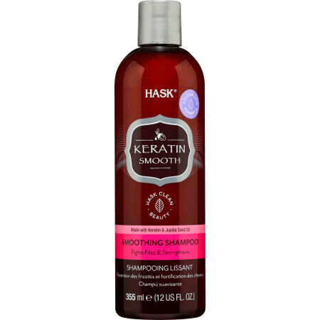 Hask Șampon netezire cu keratină, 350 ml