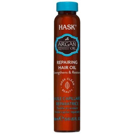 Hask Ulei de păr reparator cu ulei de argan, 18 ml