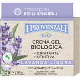 I Provenzali Cremă gel față bio cu lavandă, 50 ml