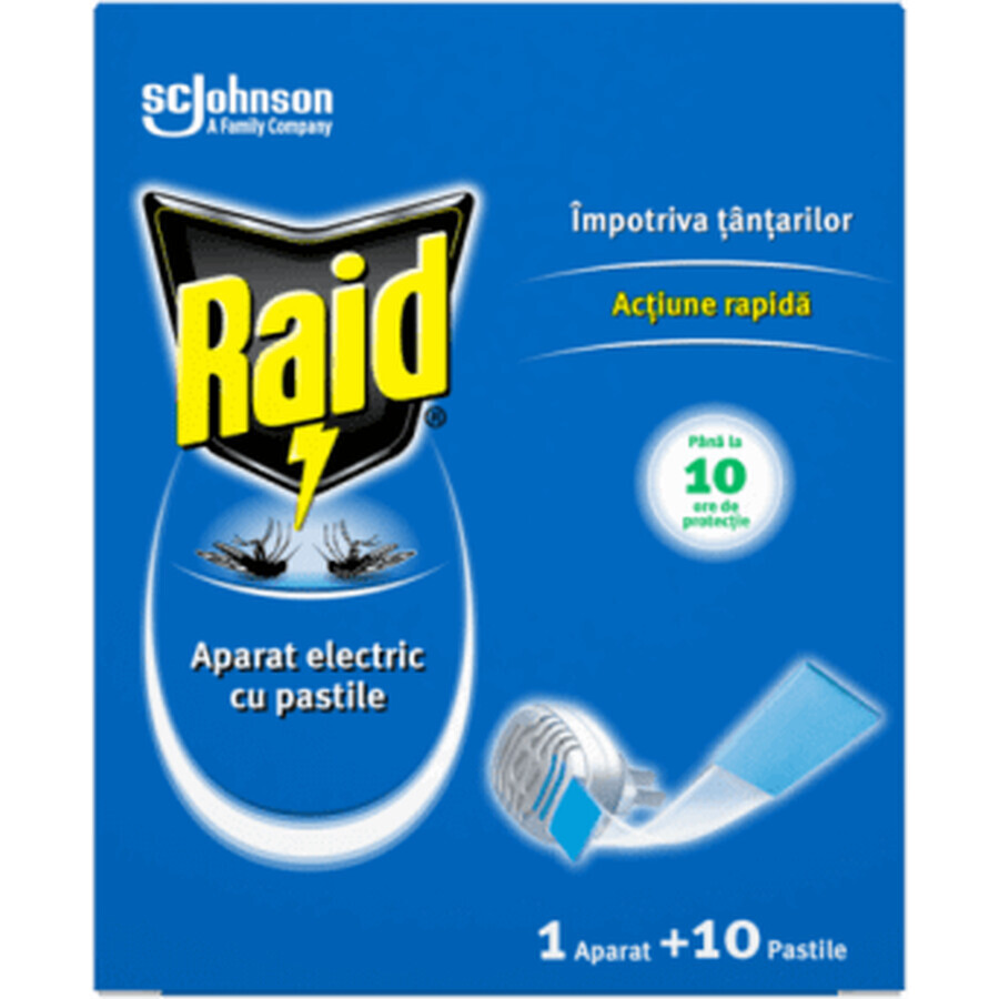 Raid Aparat electronic cu pastile laminate, 1 buc