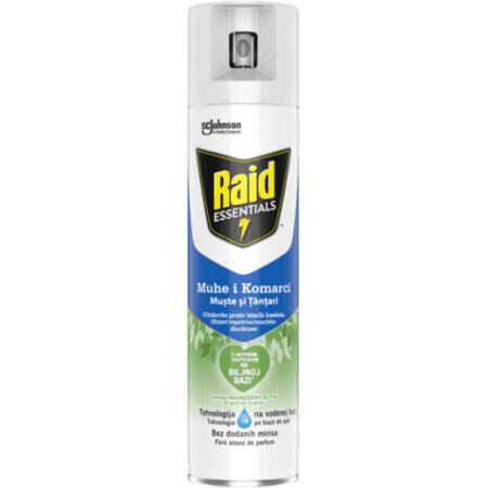 Raid Spray împotriva muștelor și țânțarilor, 400 ml