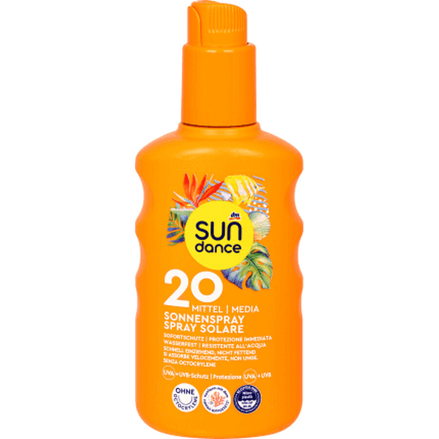 Sundance Protecție solară spray SPF 20, 200 ml