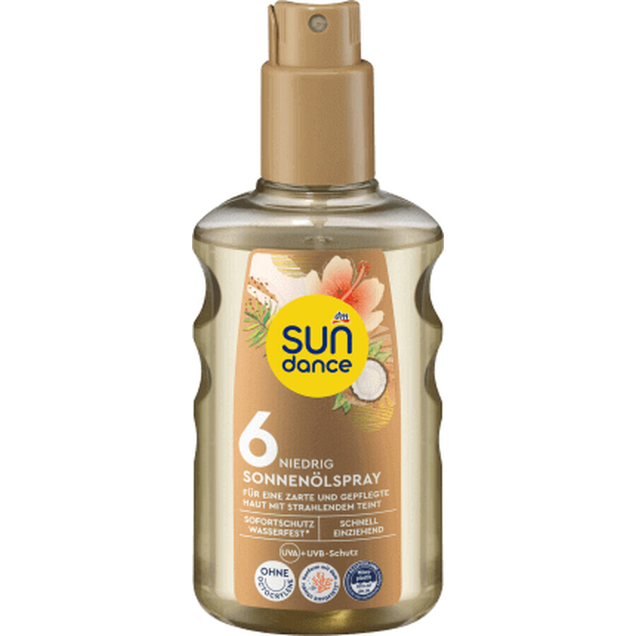 Sundance Spray ulei protecție solară SPF6, 200 ml