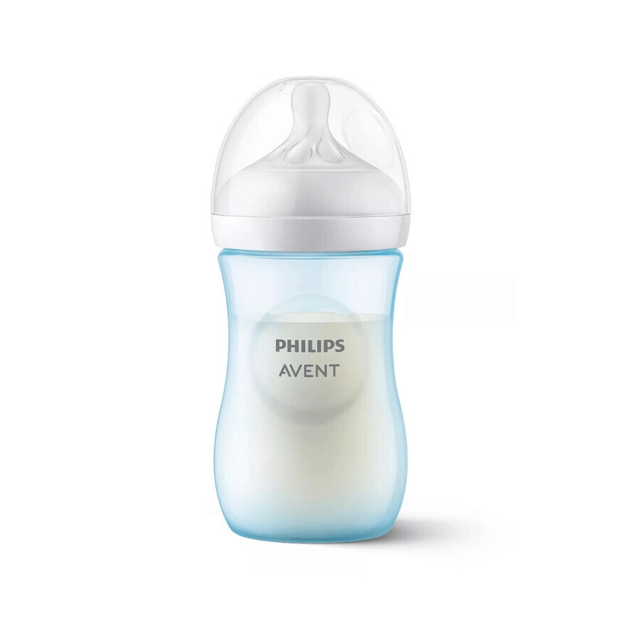 Natural Response Flasche, 1 Monat +, 260 ml, Blau, Philips Avent