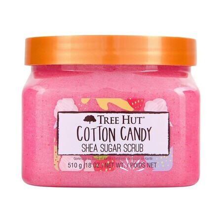 Cotton Candy Exfoliating Body Scrub, 510 g, Tree Hut