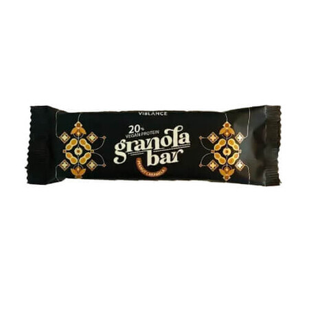 Baton proteic Granola Peanut Caramella, 50 g, Viblance