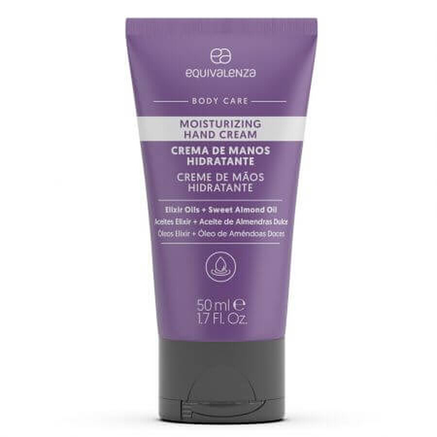 Crema hidratanta pentru maini cu ulei esential, 50 ml, Equivalenza