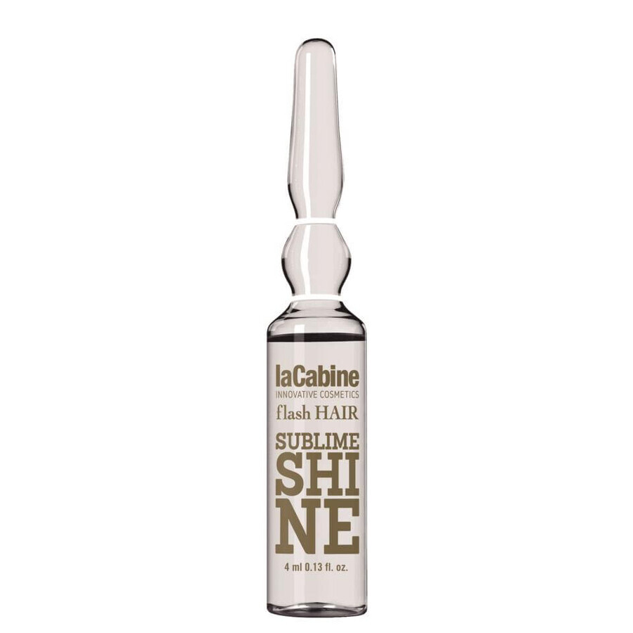 Fiole pentru păr Flash Hair Sublime Shine, 7 fiole x 5 ml, La Cabine     