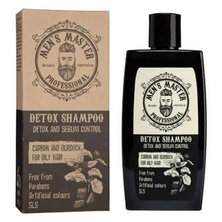 Szampon przeciw łupieżowi i wypadaniu włosów dla mężczyzn Detox Active, 260 ml, Men's Master Professional