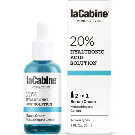 Ser-cream Monoactives 20% Hyaluronsäure, 30 ml, La Cabine