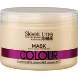 Sleek Line Mască color pentru păr vopsit, 250 ml