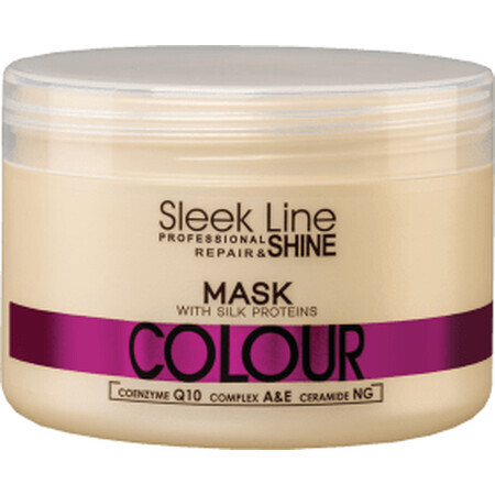 Sleek Line Mască color pentru păr vopsit, 250 ml