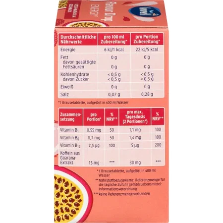 Ivorell Effervescent Energy Drops, 66 g, 30 tabletek: ceny i cechy