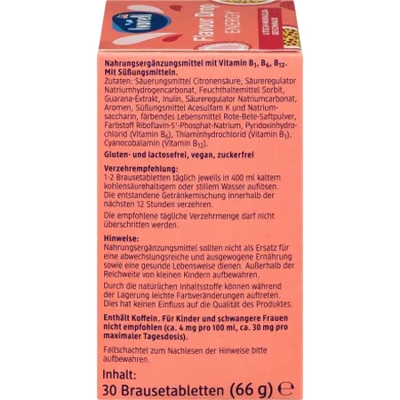 Ivorell Effervescent Energy Drops, 66 g, 30 tabletek: ceny i cechy