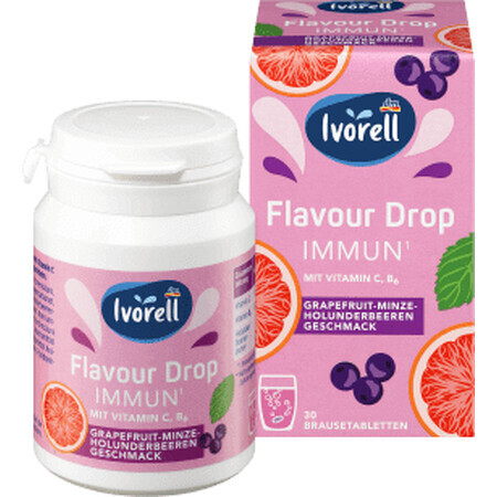 Ivorell Flavour Drop Immun-Brausetabletten, 66 g, 30 Stück