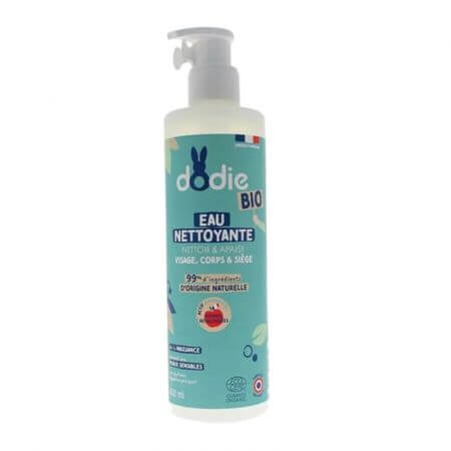 Organic 3 in 1 Cleansing Water, 400 ml, Dodie