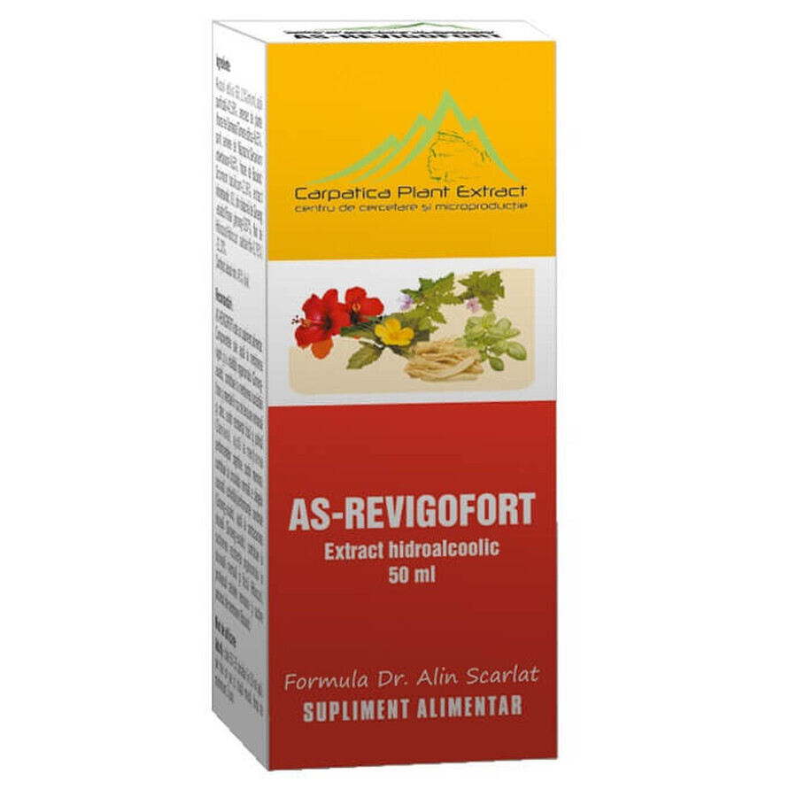 As-Revigofort, 50 ml, Carpatica Plant Extract