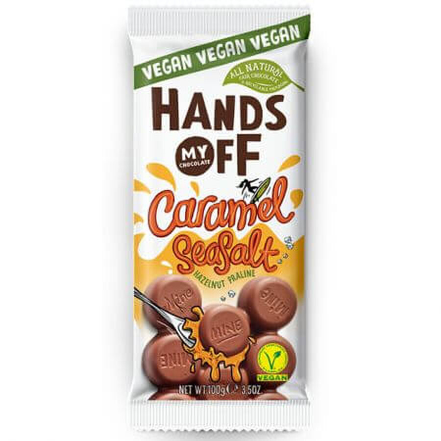 Chocolate Caramel Sea Salt, 100 g, Hands Off