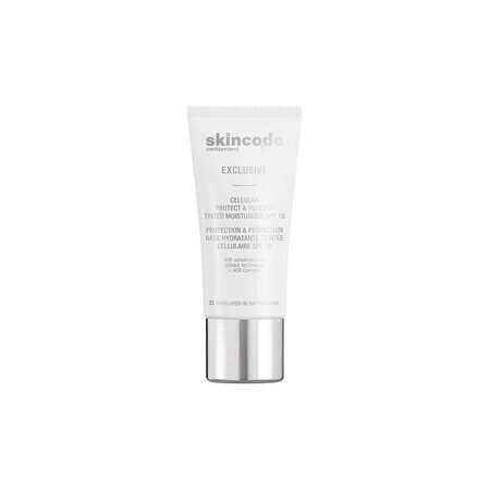 Crema celulara hidratanta coloranta SPF 15 Exclusive, 30 ml, Skincode