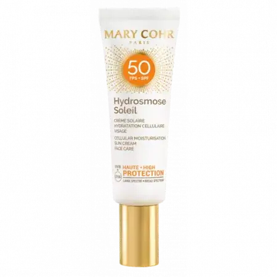 Hydrosmose Gesichtscreme mit Sonnenschutz SPF50, 50 ml, Mary Cohr