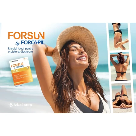 Forcapil Forsun Zelfbruiner, 30 capsules, Arkopharma