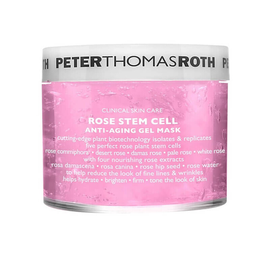 Masca gel pentru fata Rose Stem Cell Anti-Aging Gel Mask, 50 ml, Peter Thomas Roth