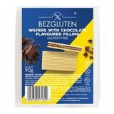 Glutenfreie Waffeln mit Schokoladenfüllung, 90 g, Bezgluten