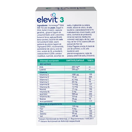 Elevit 3 Stillzeit, 30 Kapseln, Bayer