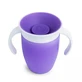Miracle 360 Zoogbeker met handvaten, +6 maanden, Paars, 207 ml, Munchkin