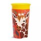 Miracle 360 Wildlove Trainingsbecher, +12 Monate, Giraffe, 266 ml, Munchkin