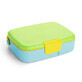 Bento Lunch Box mit Edelstahlbesteck, +18 Monate, Gr&#252;n, Munchkin