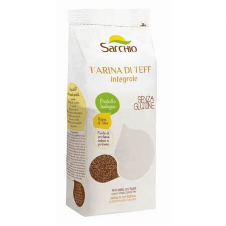 Faina de teff integrala eco, 350 gr, Sarchio