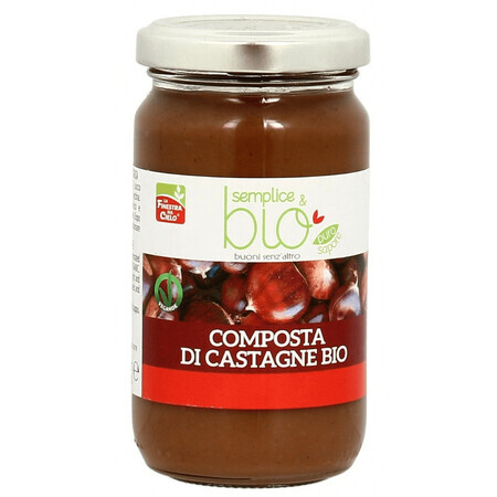 Bio-Kastanienkonfitüre, 220 g, La Finestra Sul Cielo