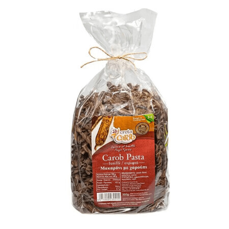 Paste fusilli din roscove, 500 g, Creta Carob