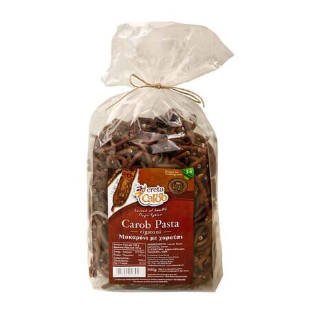 Paste Rigatoni din roscove, 500 g, Creta Carob