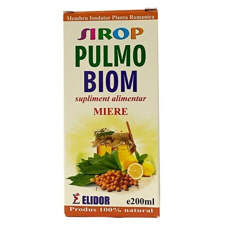 Pulmo Biom Sirup mit Honig, 200 ml, Elidor