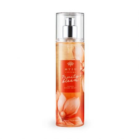 Shimmer Body Spray, Fruchtige Blüte, 150 ml, Mysu Parfume