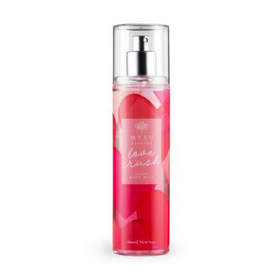 Shimmer Body Spray, Love Crush, 150 ml, Mysu Parfume