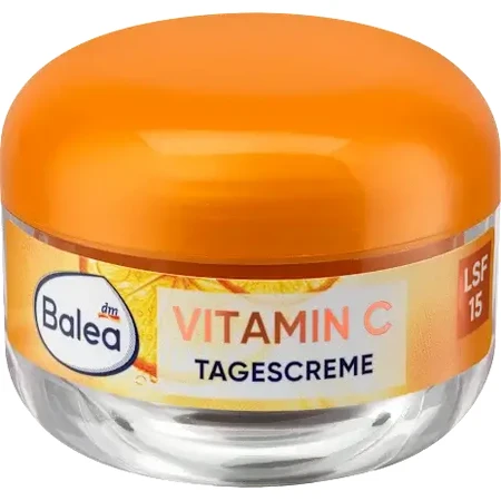 Balea Gesichtscreme mit Vitamin C SPF15, 50 ml